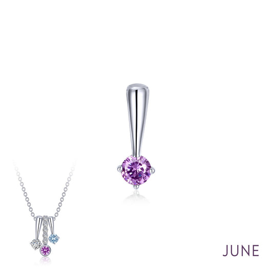 june birthstone love pendant 1