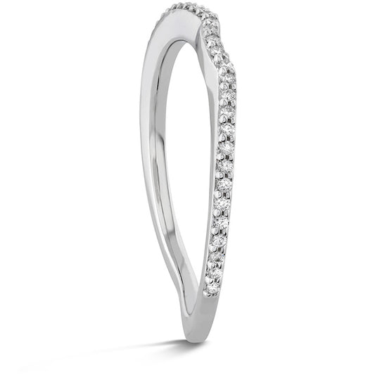 0 09 ctw camilla band to match split shank in 18k white gold