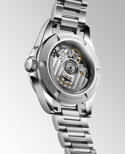 Conquest Automatic Watch, Ø 30.00 Mm, Stainless Steel.