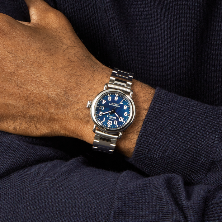 Shinola Runwell Watch S0120308479-1-CadetBlu-36-USA
