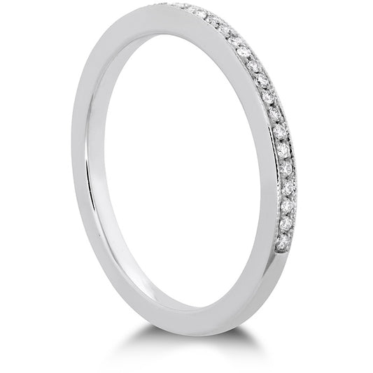 0 12 ctw deco chic milgrain band in 18k white gold