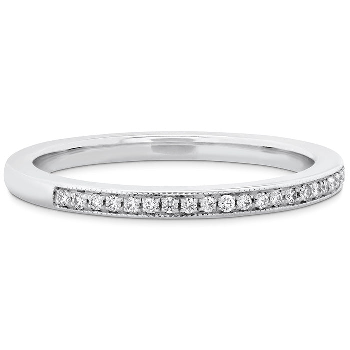 0 12 ctw deco chic milgrain band in 18k white gold