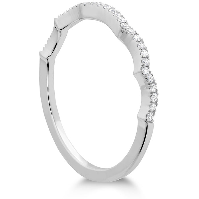 0.08 ctw. Destiny Lace Diamond Band in 18K White Gold