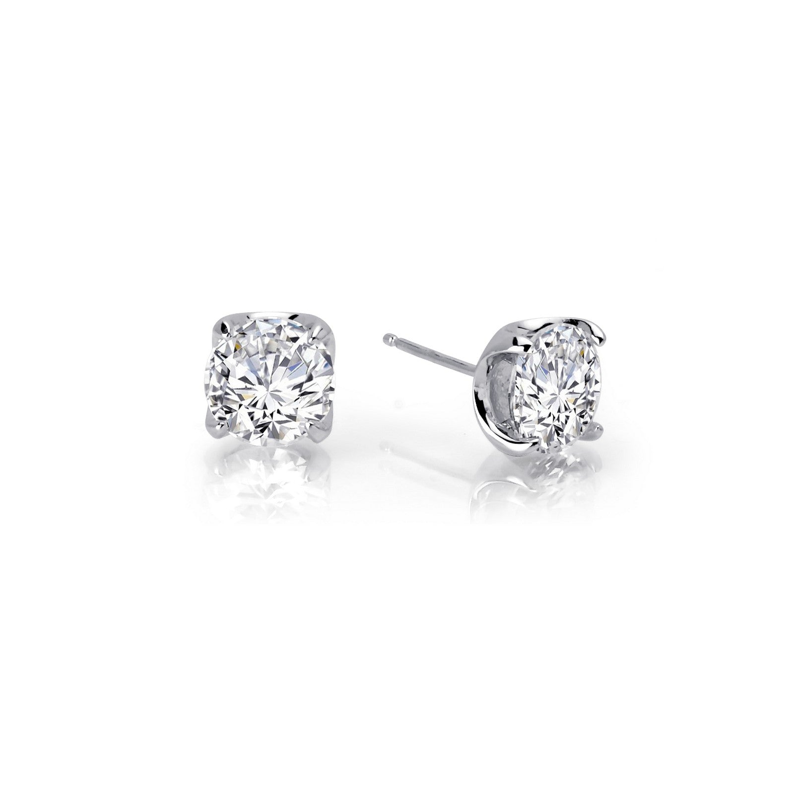 1 3 ctw solitaire stud earrings