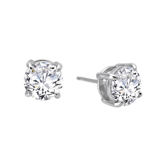 4 ctw solitaire stud earrings 3