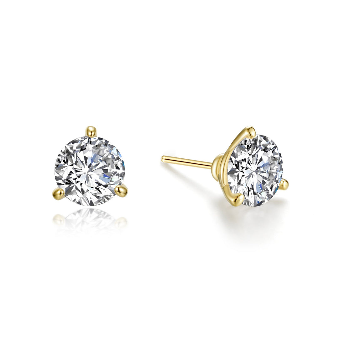 2 5 ctw solitaire stud earrings 1