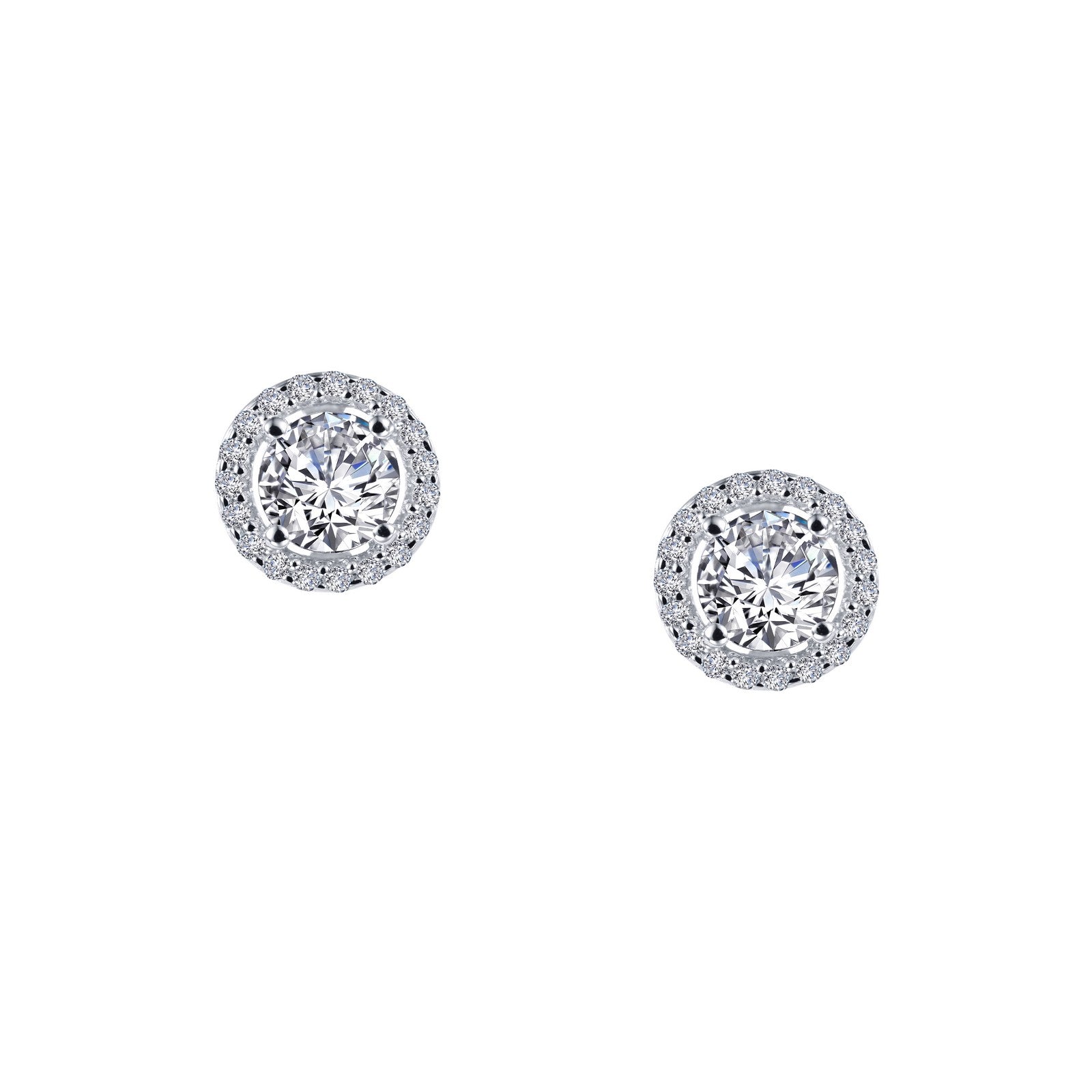 1 3 ctw halo stud earrings