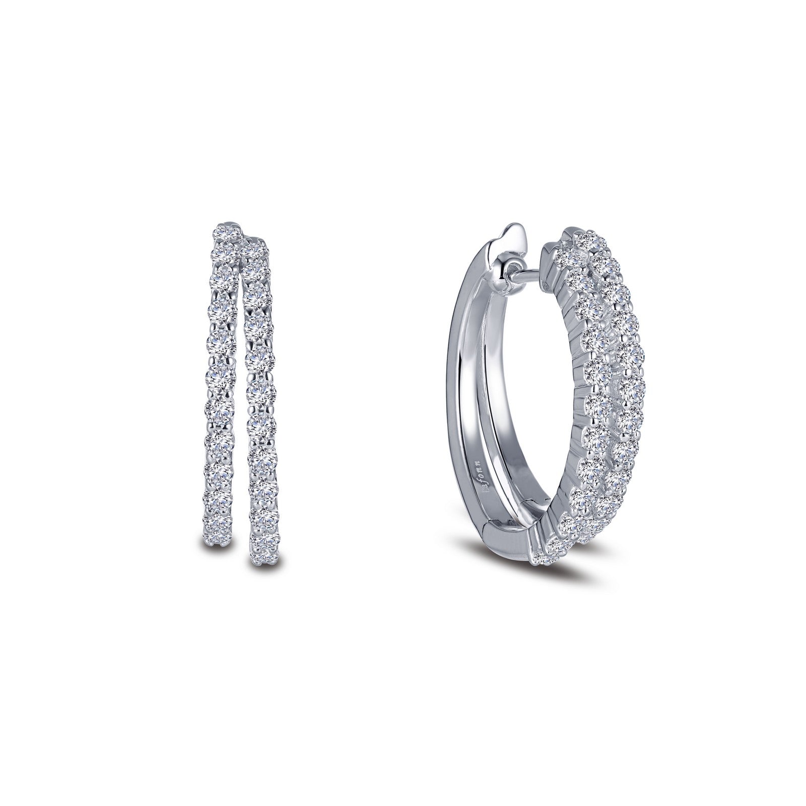 20 mm x 23 mm double hoop earrings