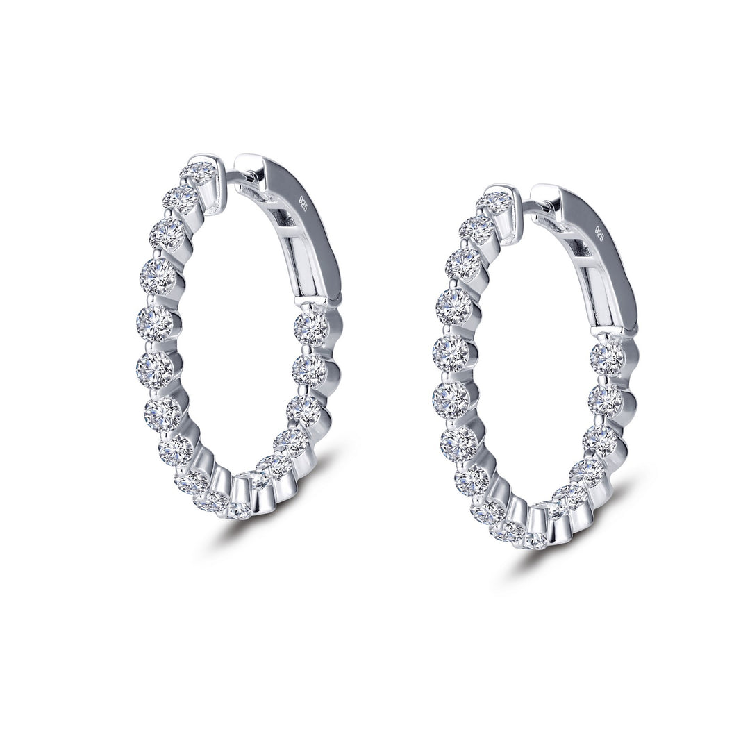 25 mm hoop earrings