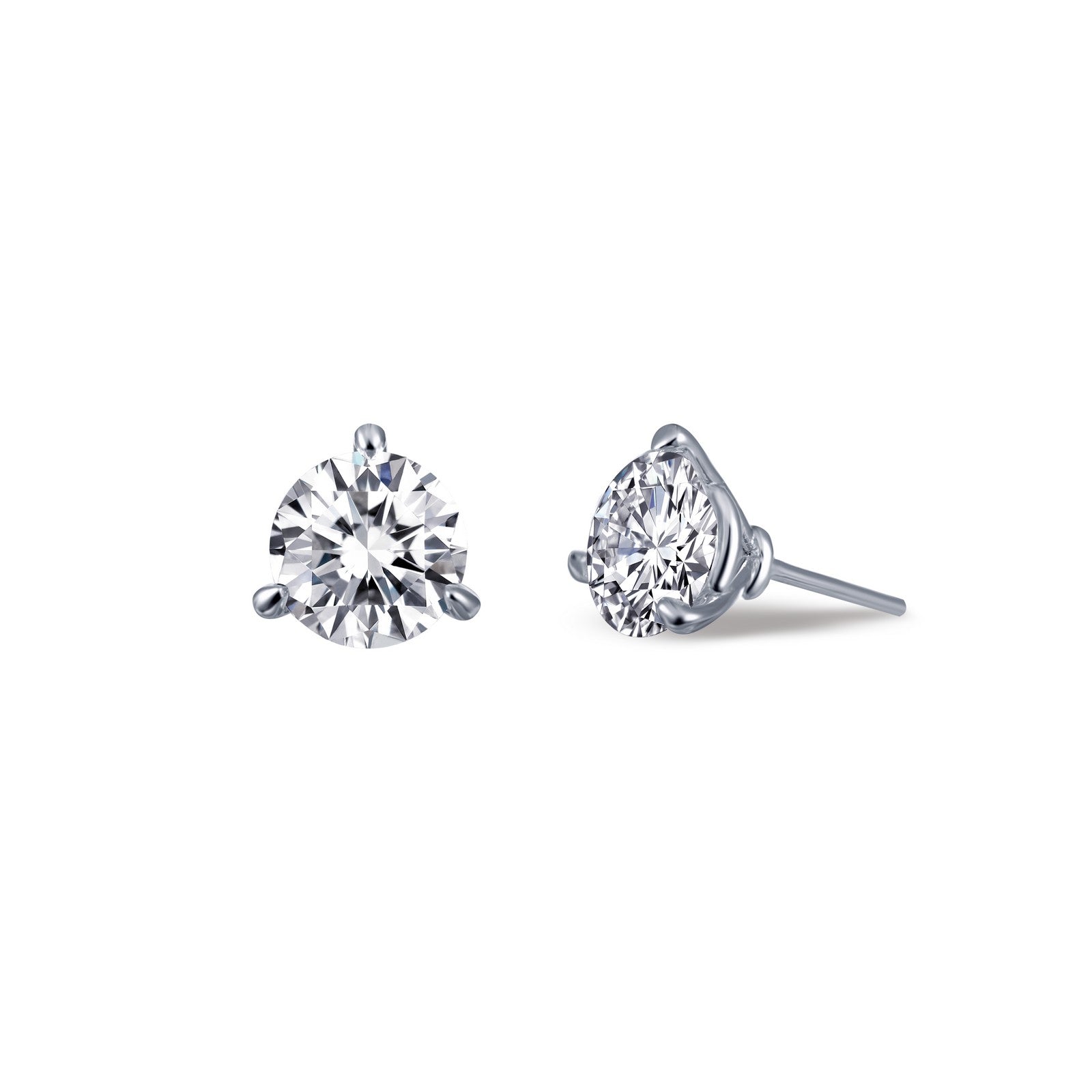 1 5 ctw solitaire stud earrings