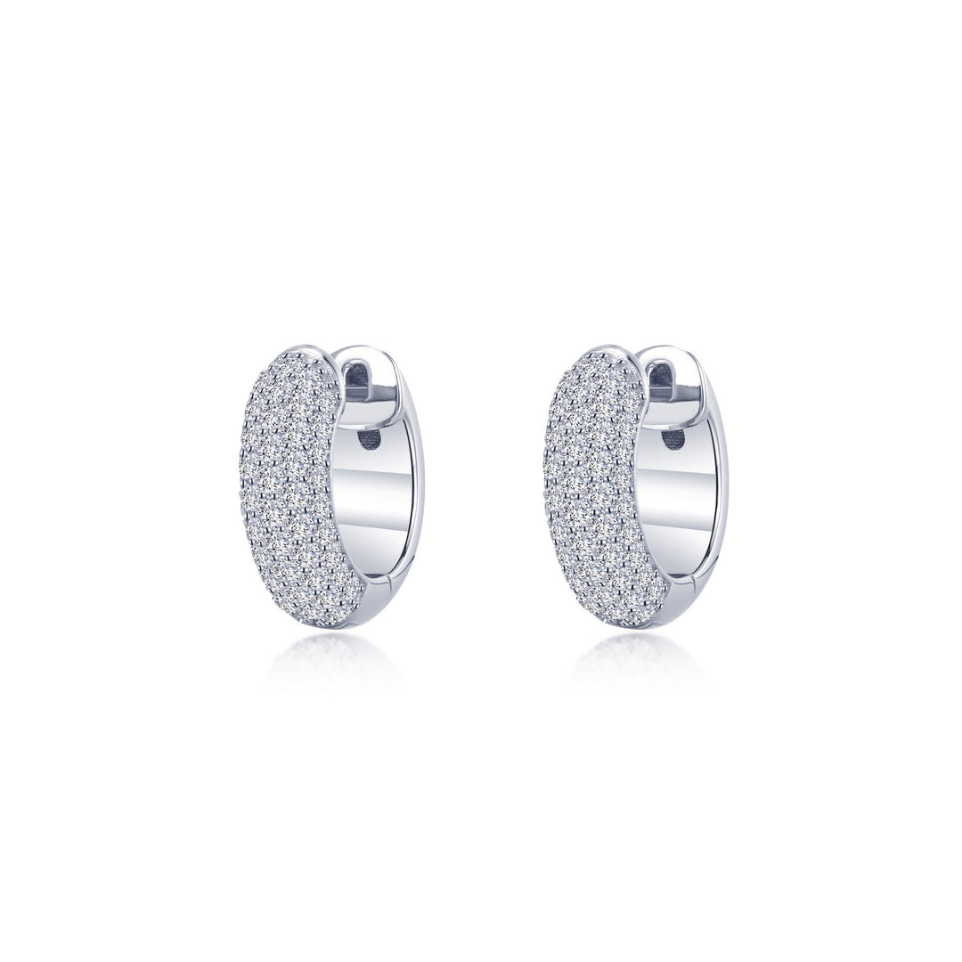 5-Row Huggie Hoop Earrings