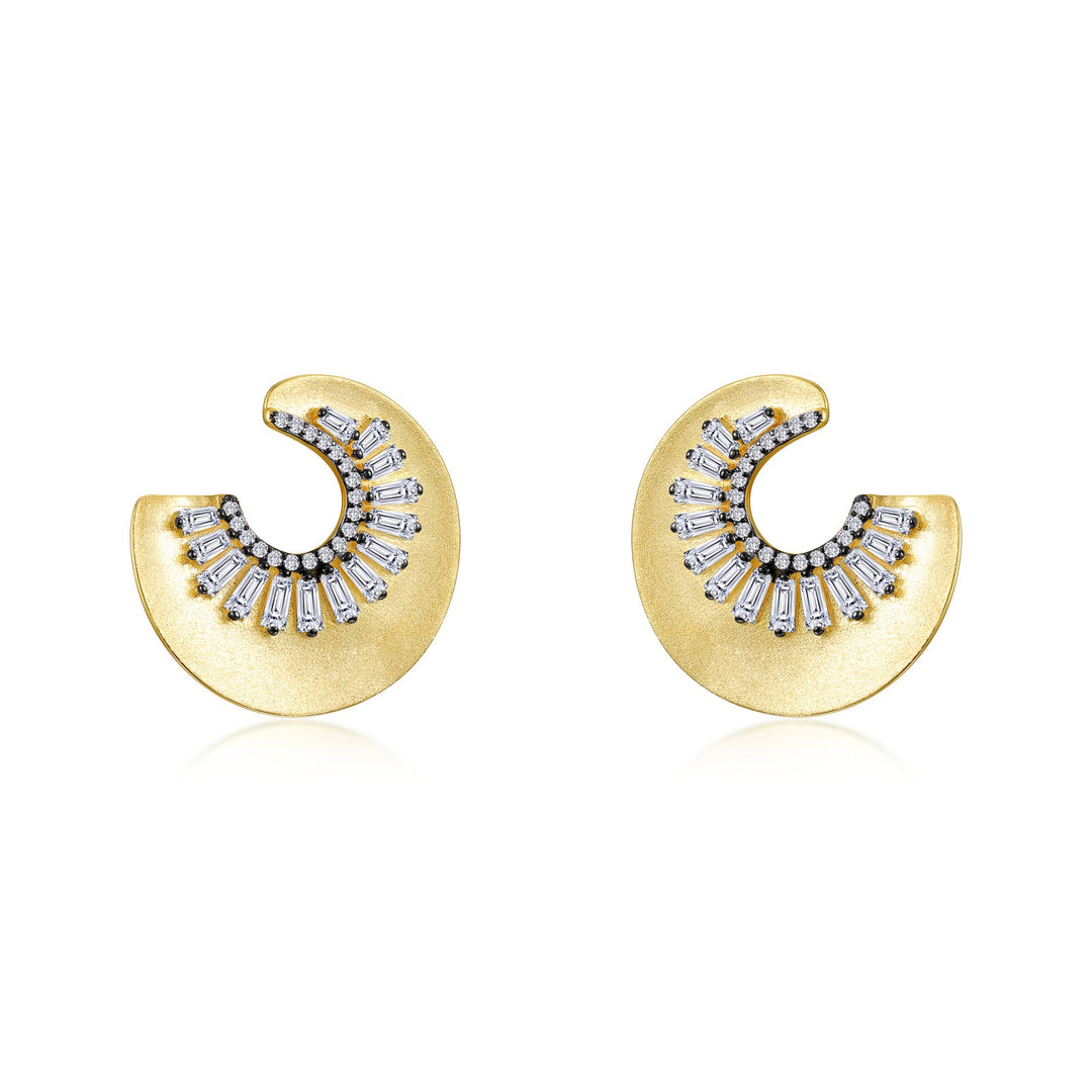 Sunburst Stud Earrings