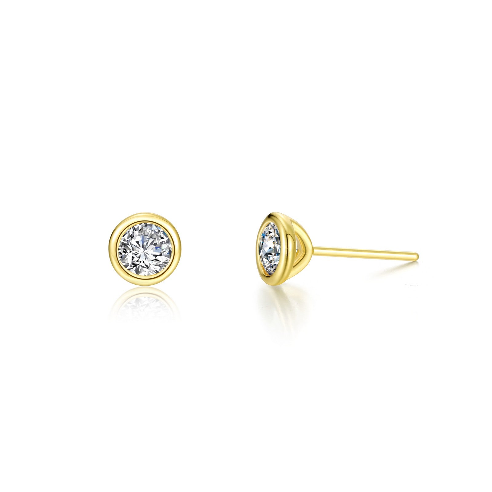 1 ctw solitaire stud earrings 5