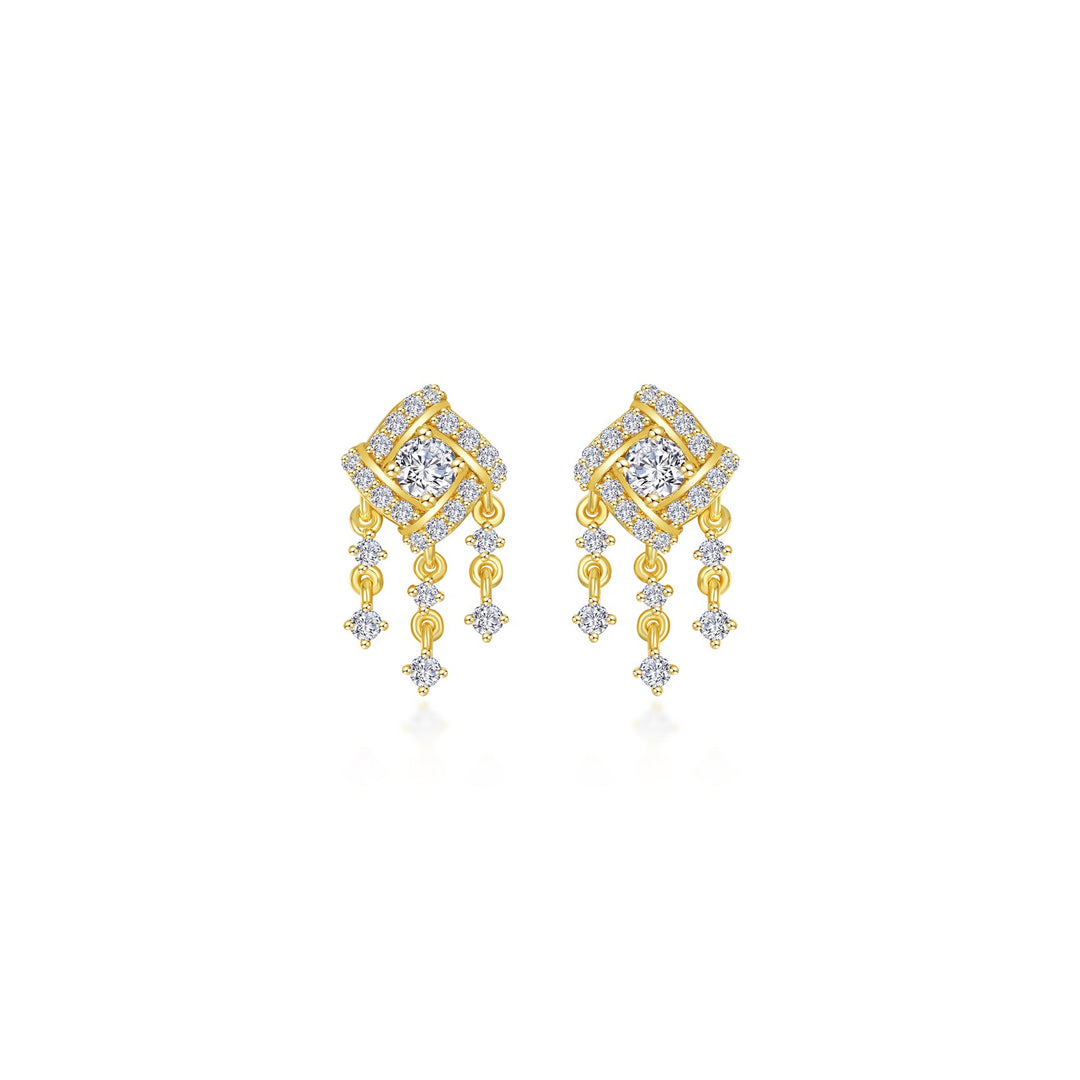mini chandelier earrings