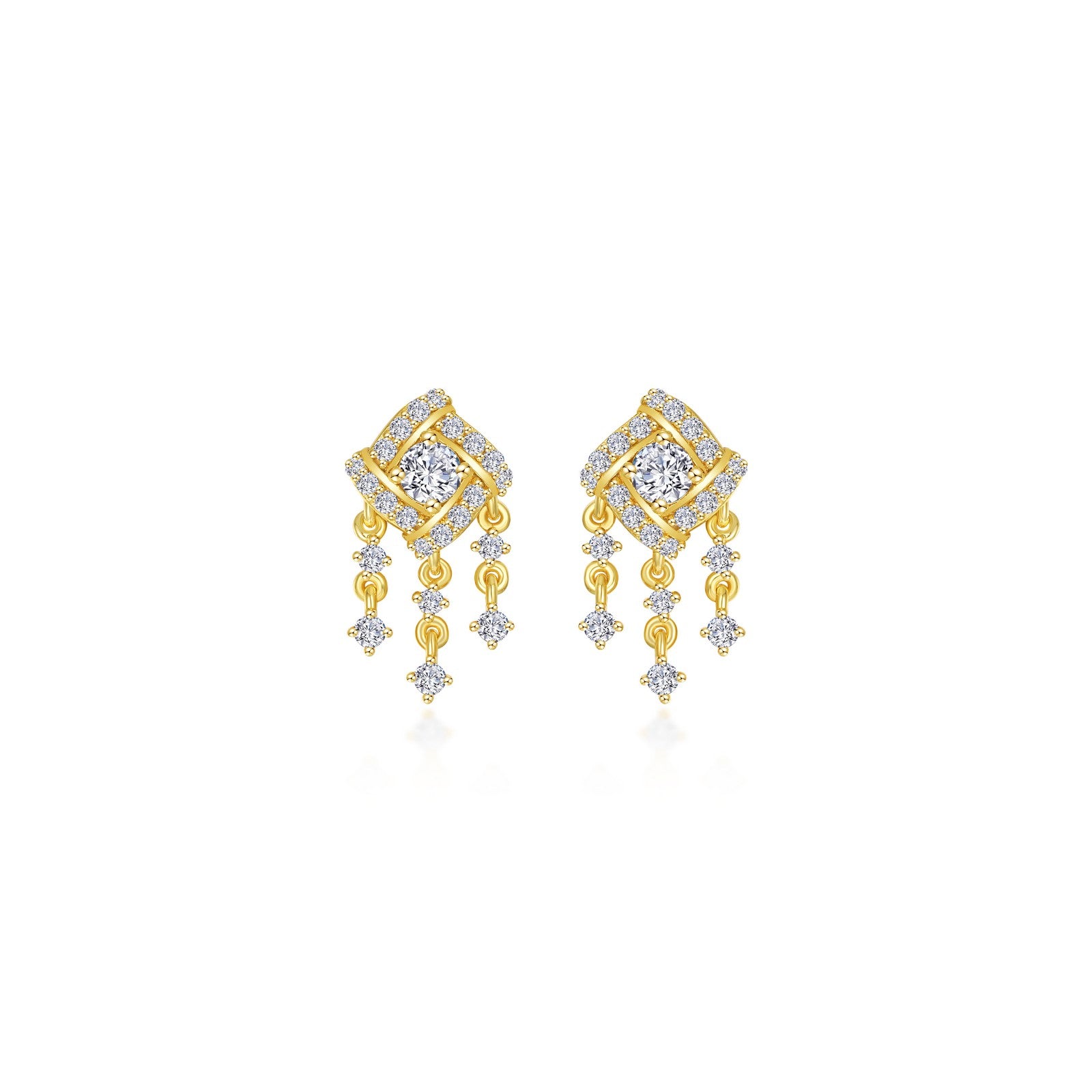 mini chandelier earrings