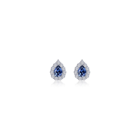 0 72 ctw pear shaped halo stud earrings 2