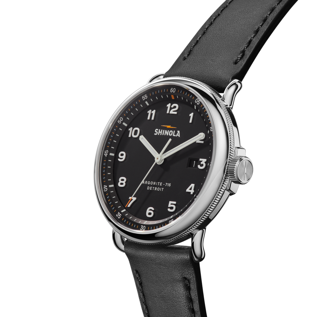 Shinola Canfield C56 Watch S0120266180-1-Blk-43-USA