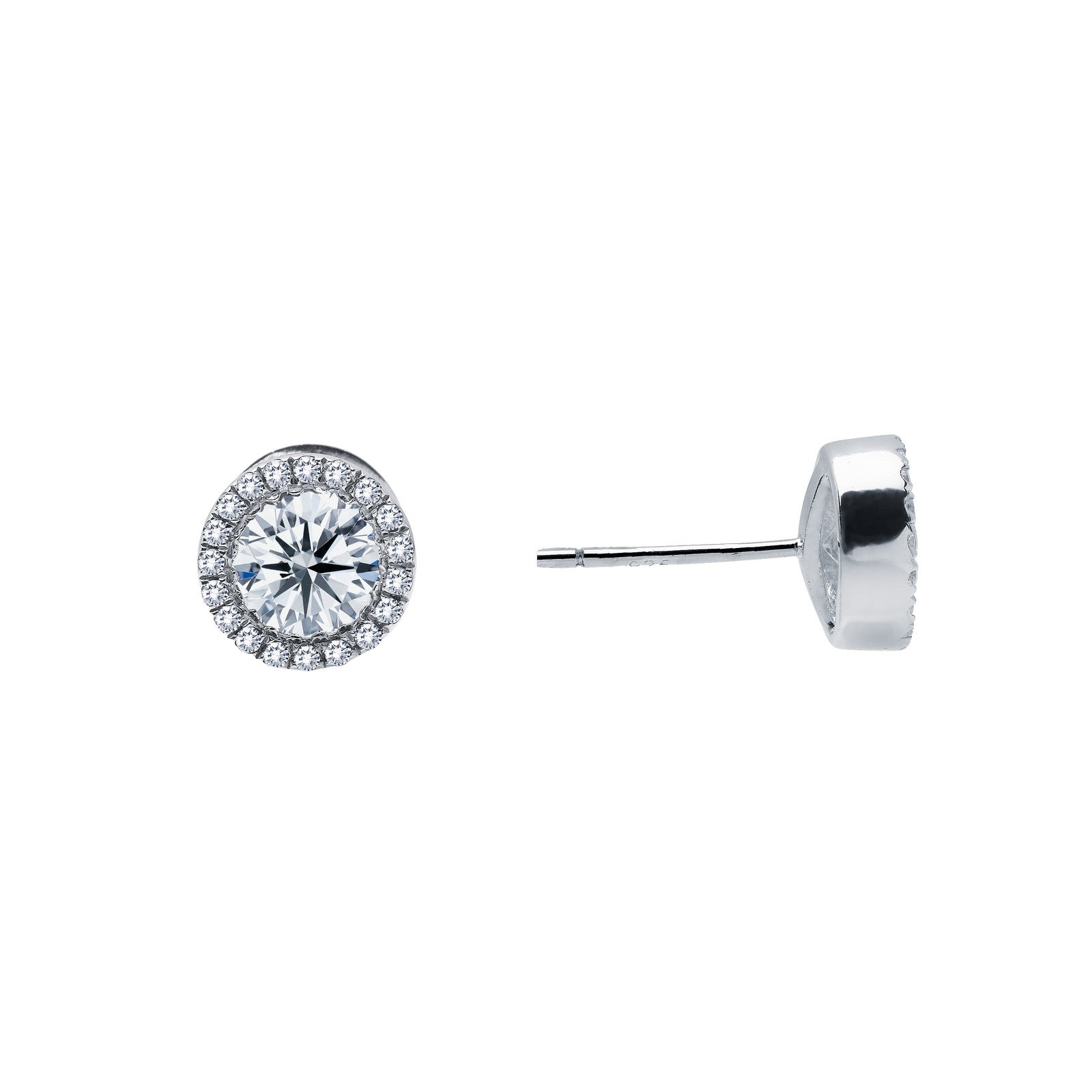 0 8 ctw halo stud earrings