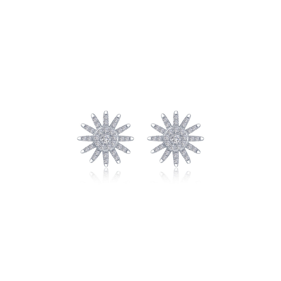 starburst stud earrings
