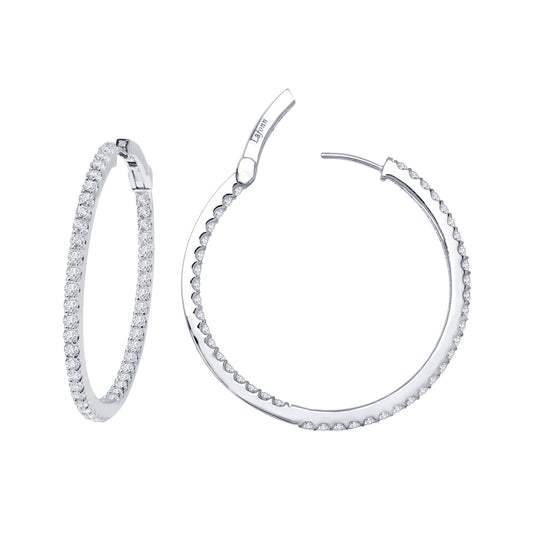 35 mm hoop earrings