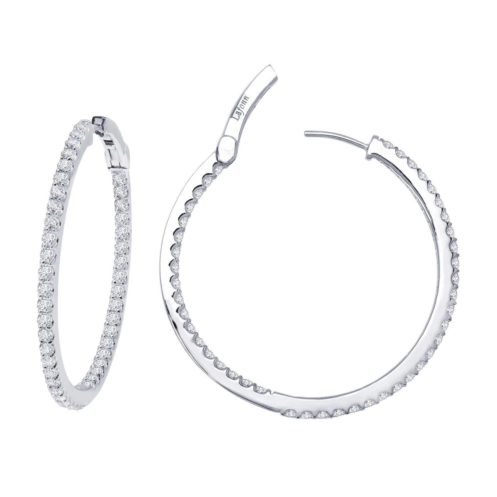 45 mm hoop earrings