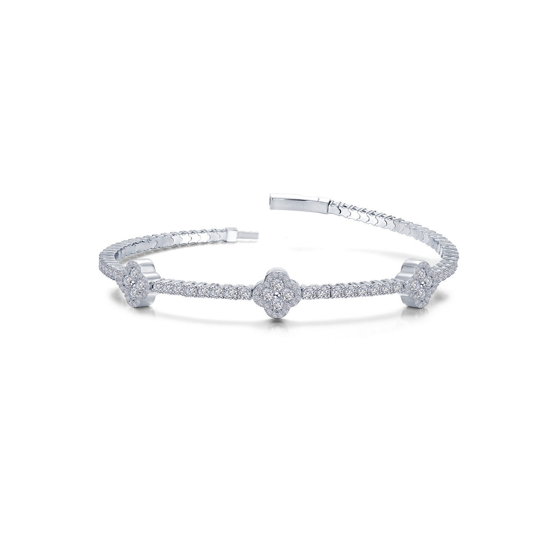 3 7 ctw station flexible tennis bracelet