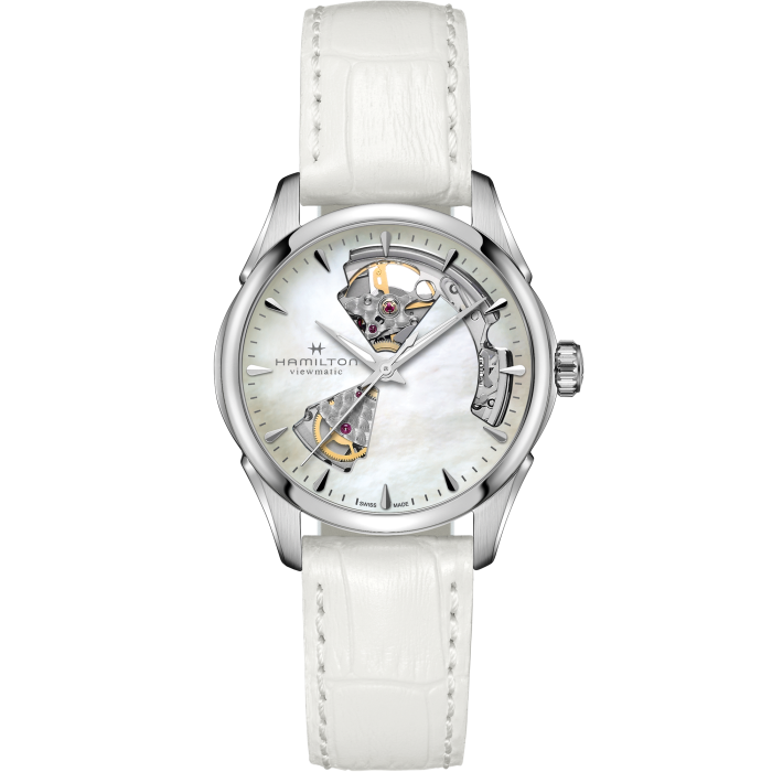 Hamilton Jazzmaster Open Heart Lady Auto H32215890