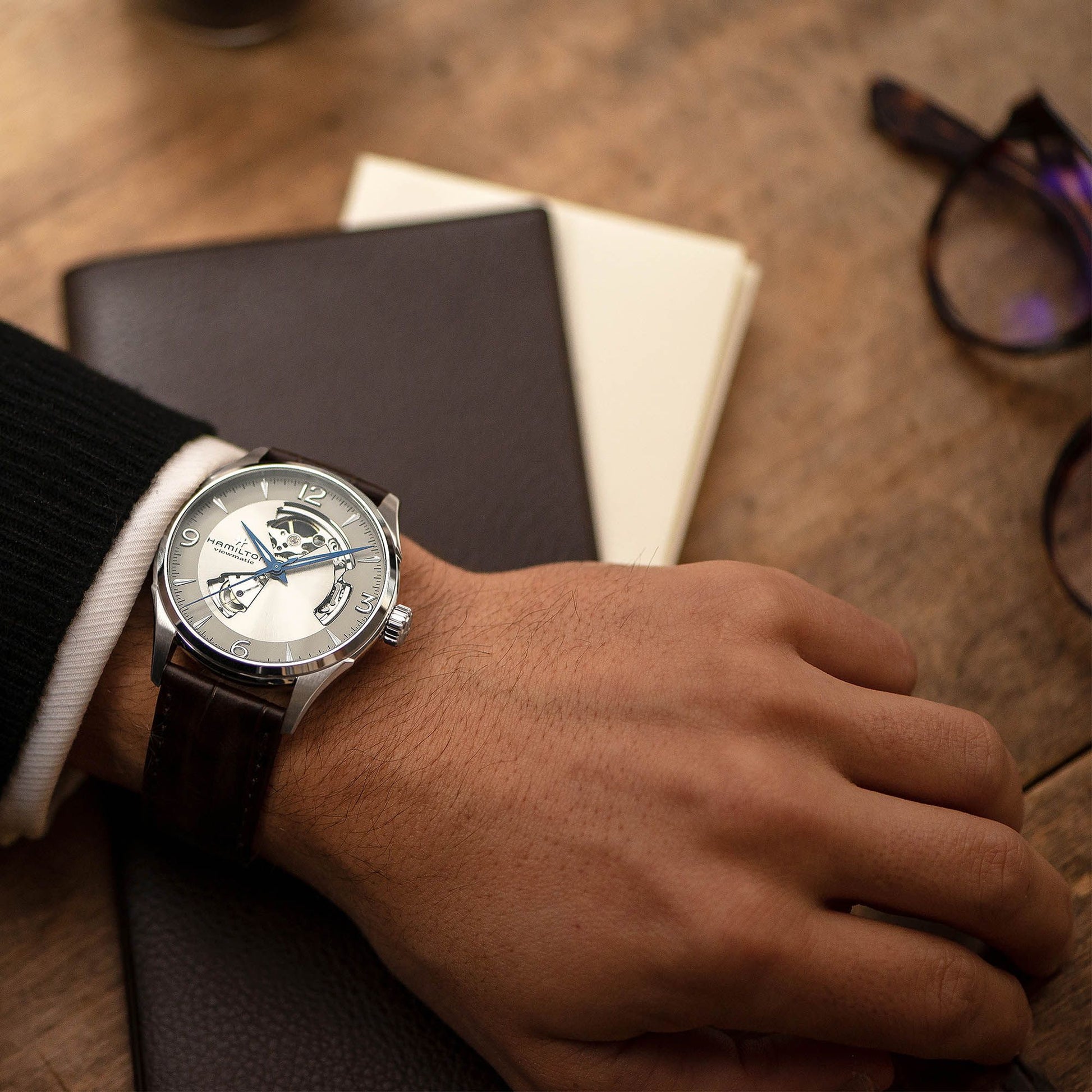 Hamilton Jazzmaster Open Heart Auto H32705521