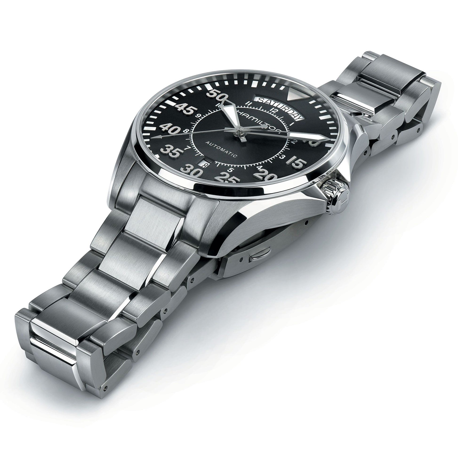 Hamilton Khaki Aviation Pilot Day Date Auto H64615135