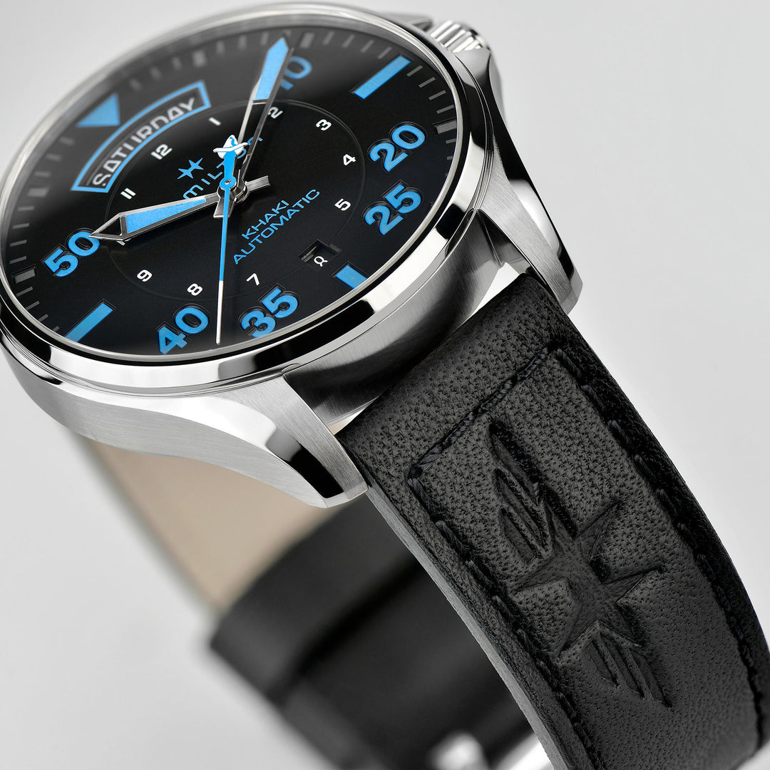 Hamilton Khaki Aviation Pilot Day-Date - Air Zermatt Auto H64625731