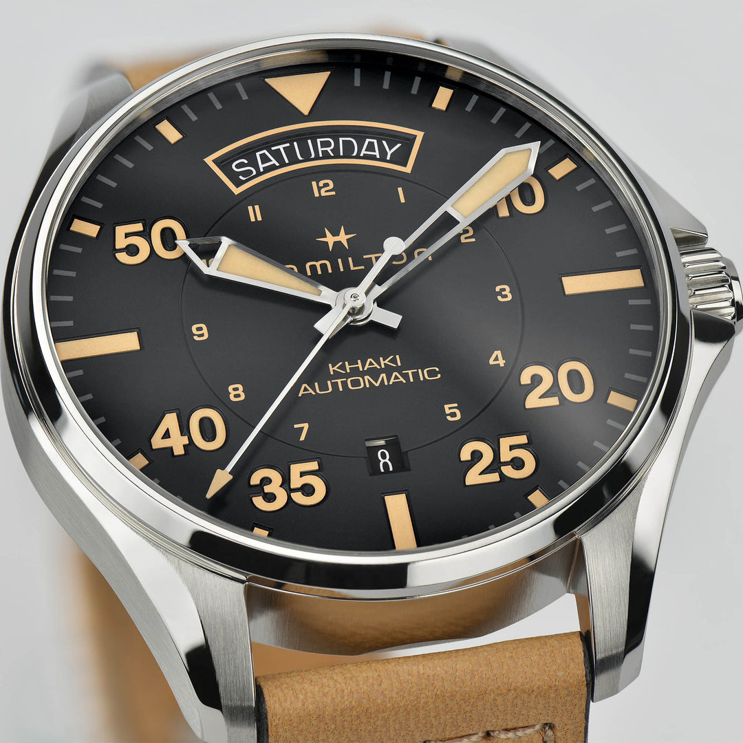 Hamilton Khaki Aviation Day Date Auto H64645531