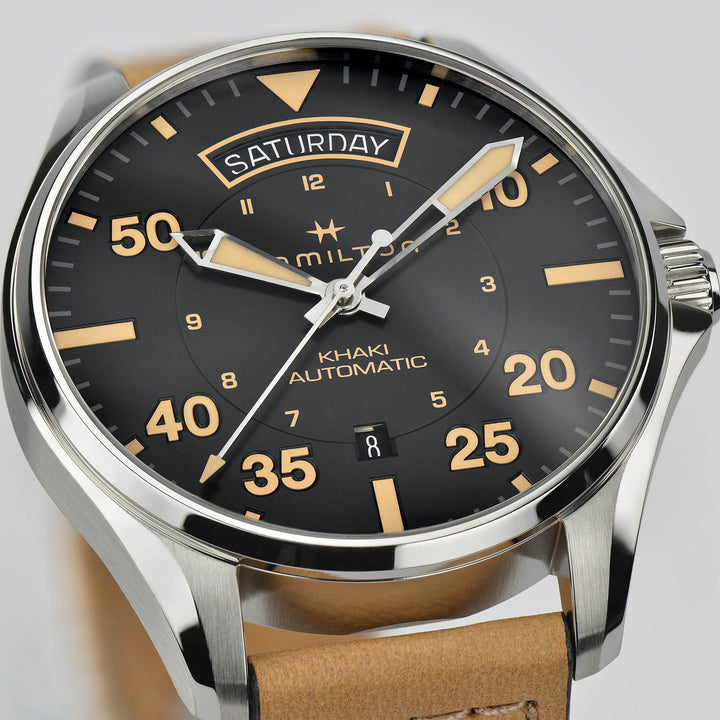 Hamilton Khaki Aviation Day Date Auto H64645531