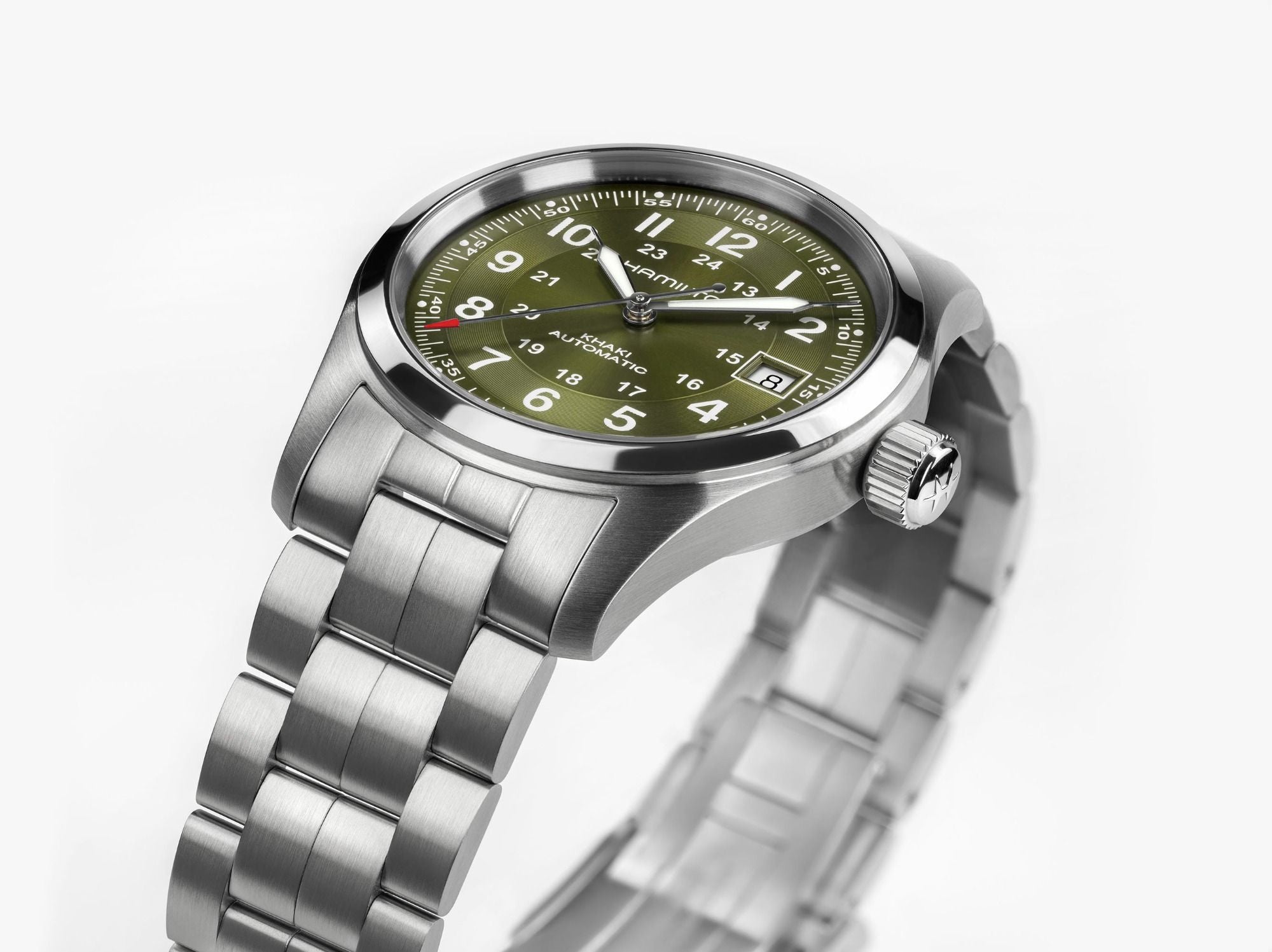 Khaki Field Auto 38 mm – Safa Jewelers