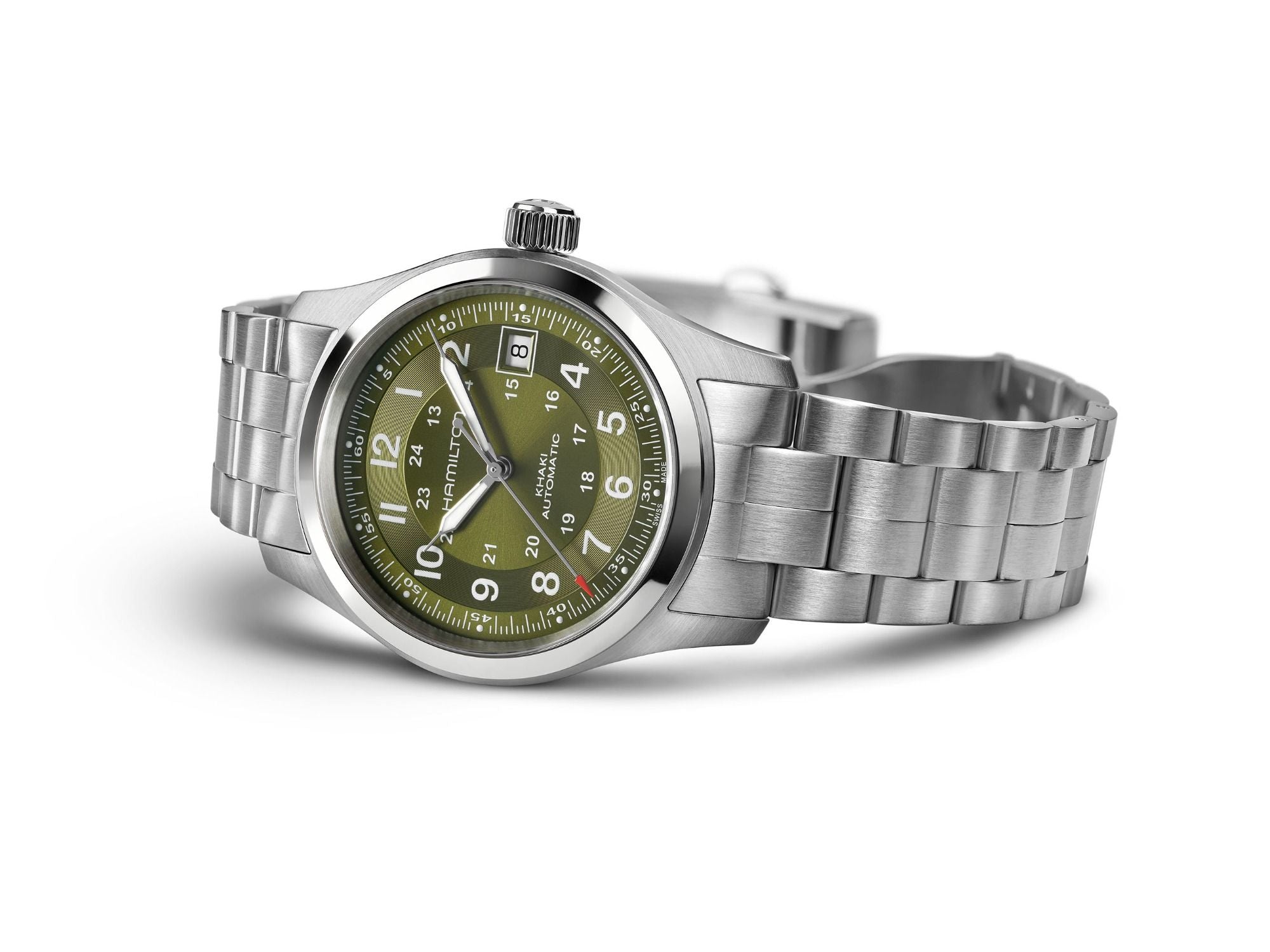 Khaki Field Auto 38 mm – Safa Jewelers