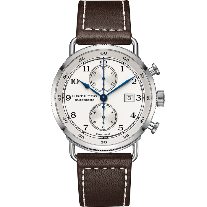 Khaki Navy Pioneer Auto Chrono