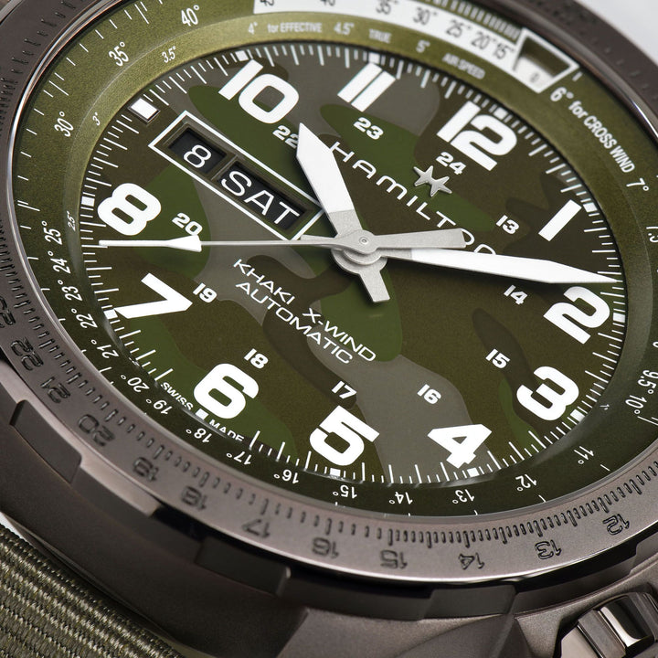 Hamilton Khaki AviationX-Wind Day Date Auto H77775960
