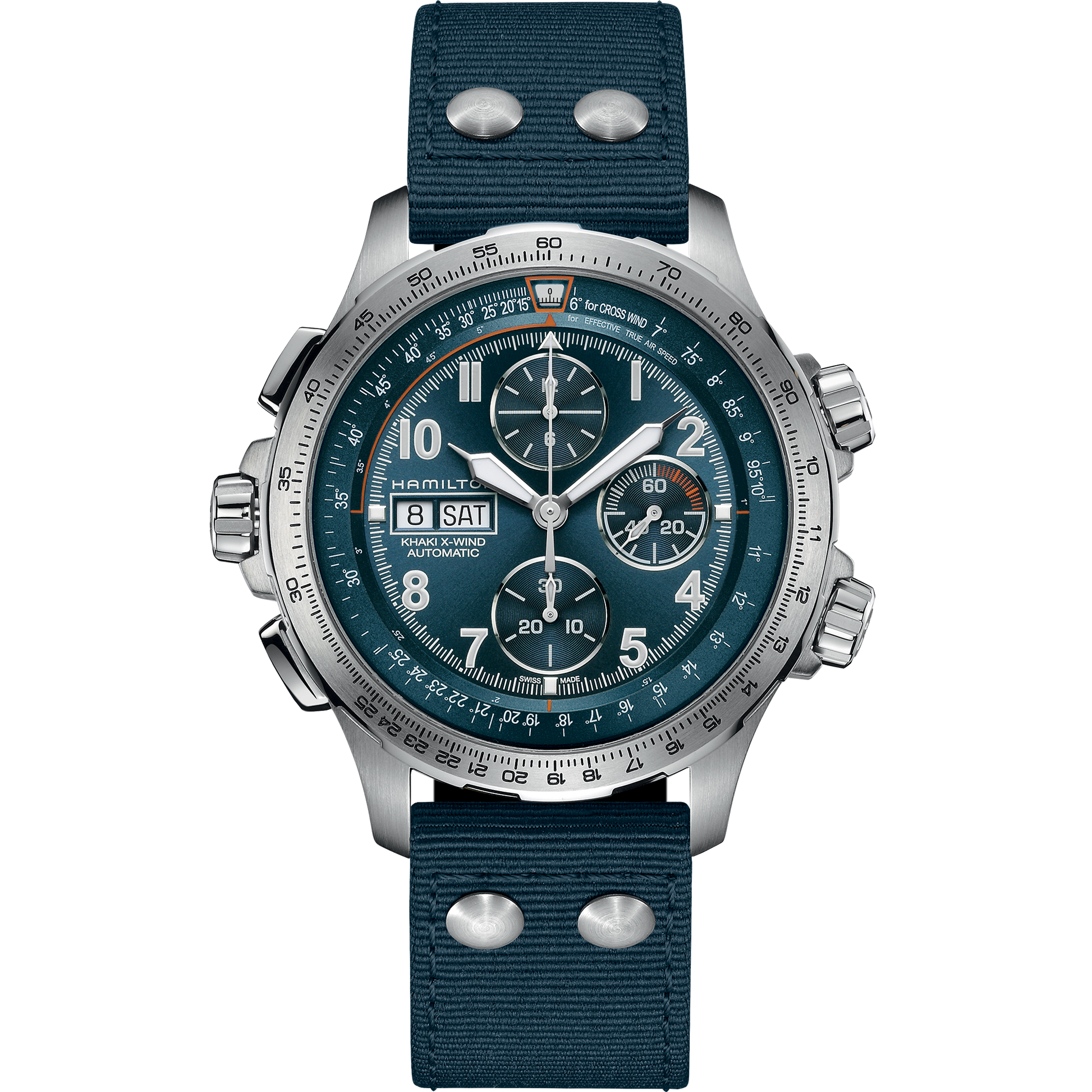 Hamilton Khaki AviationX-Wind Auto Chrono H77906940