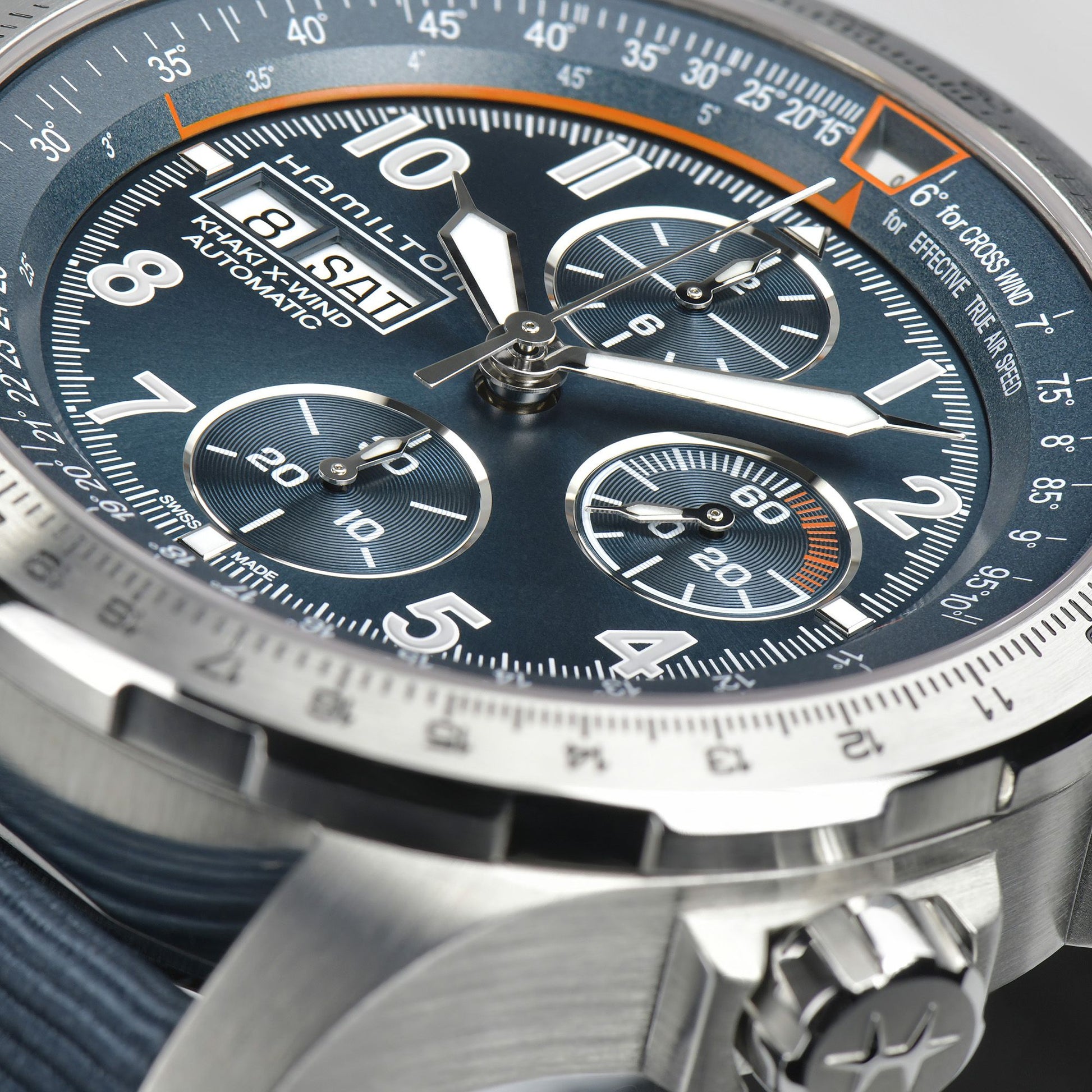 Hamilton Khaki AviationX-Wind Auto Chrono H77906940