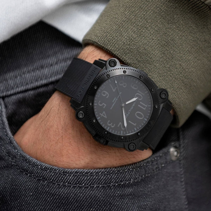 Hamilton Khaki NavyBeLOWZERO Auto Titanium H78505330