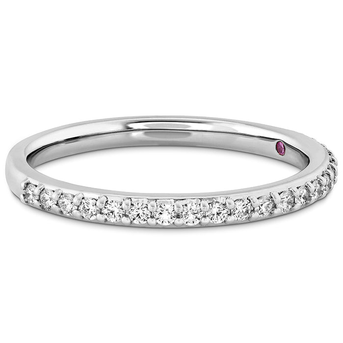 0.19 ctw. Behati Say It Your Way Matching Band in 18K White Gold