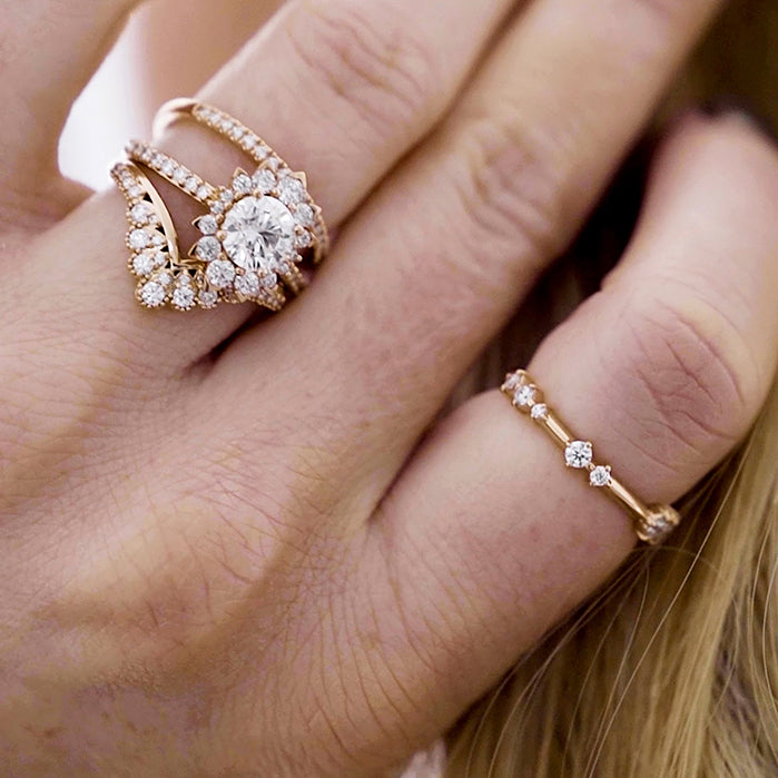 0 19 ctw behati say it your way matching band in 18k white gold