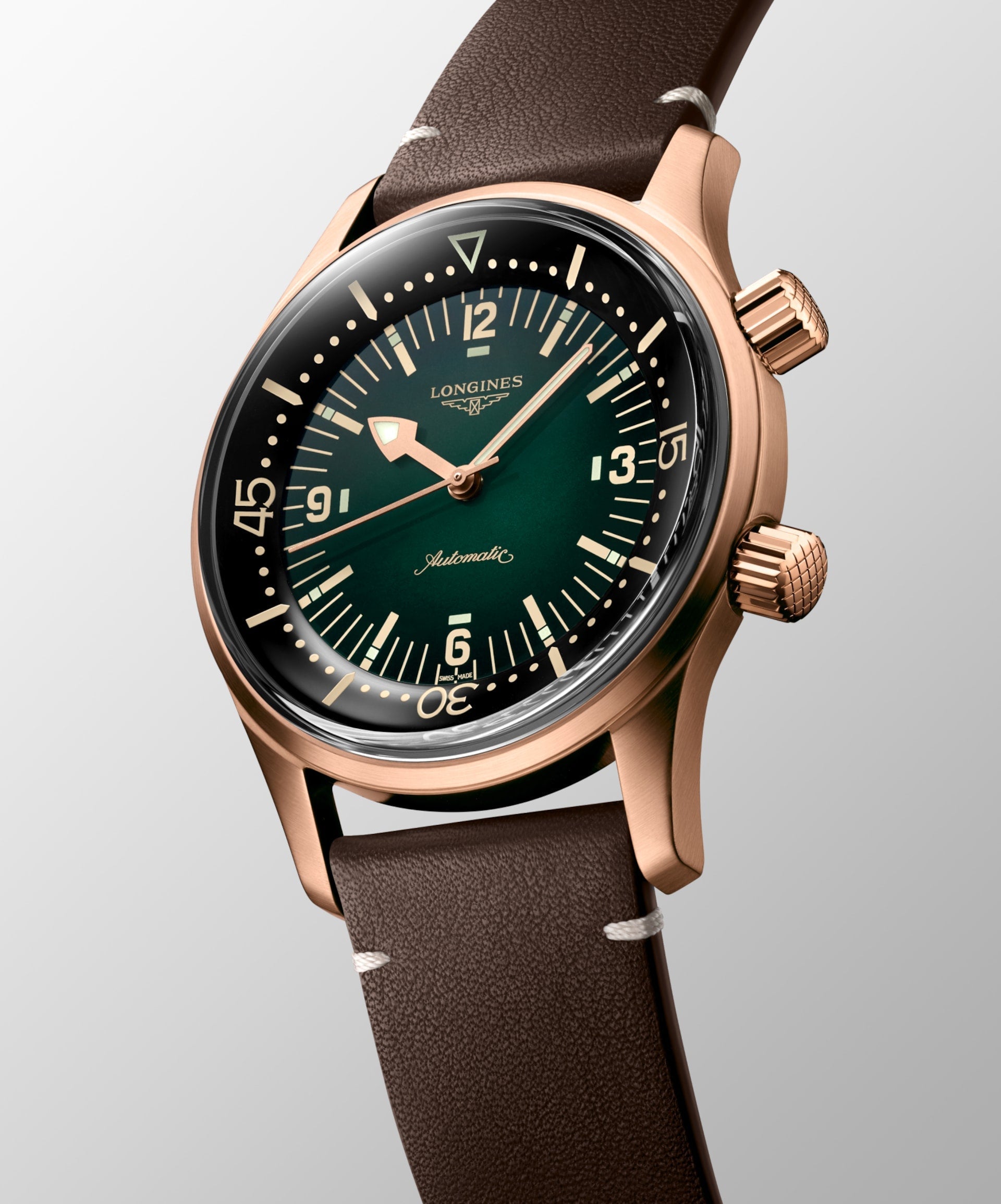Legend Diver Bronze Automatic Watch, Ø 42.00 Mm, Bronze With