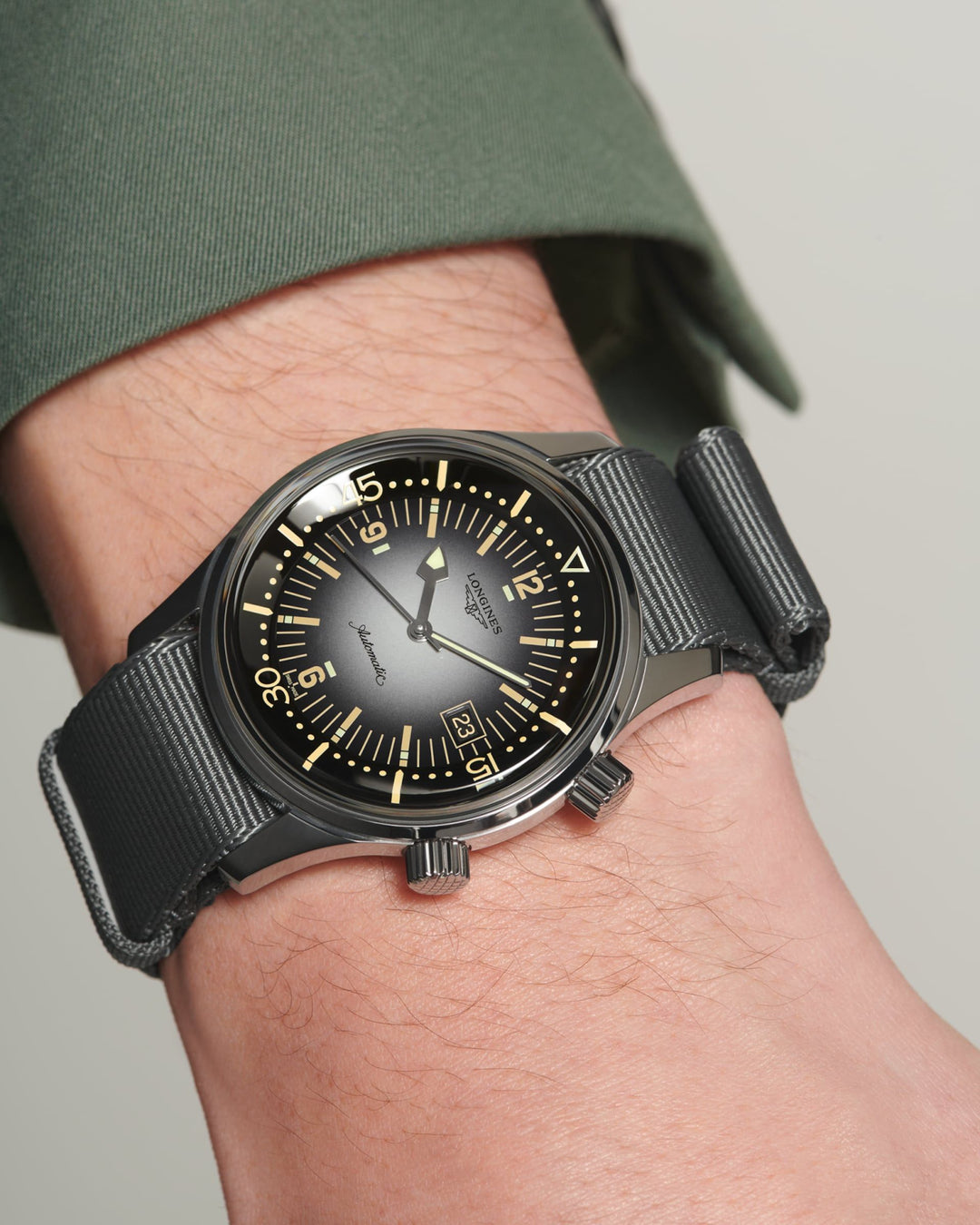 Diver Black Longines Legend Diver Specs Longines Heritage