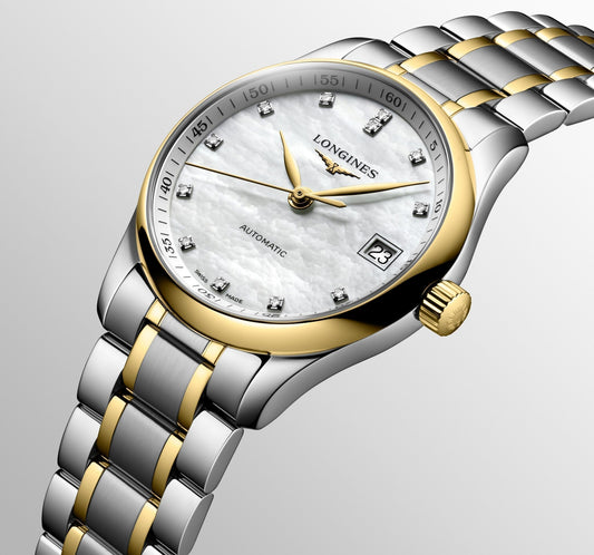Master Collection Automatic Watch, Ø 34.00 Mm, Stainless Steel And 18 Karat Yellow Gold Cap 200.