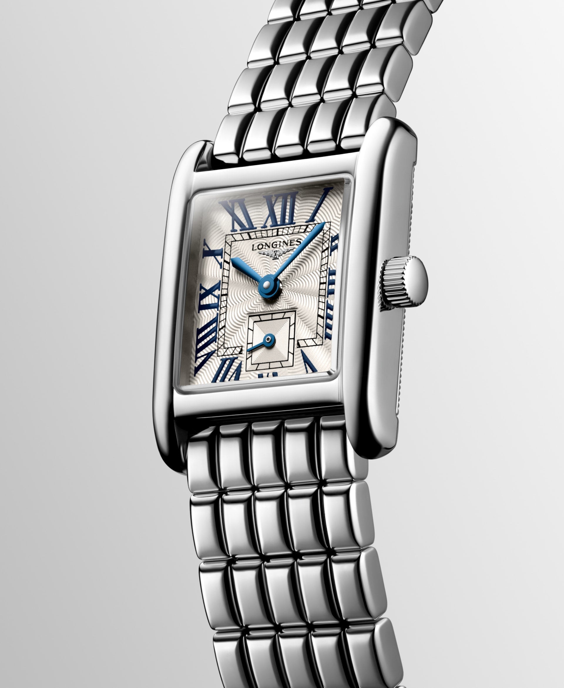 Mini Dolcevita Quartz Watch, 21.50 X 29.00 Mm, Stainless Steel