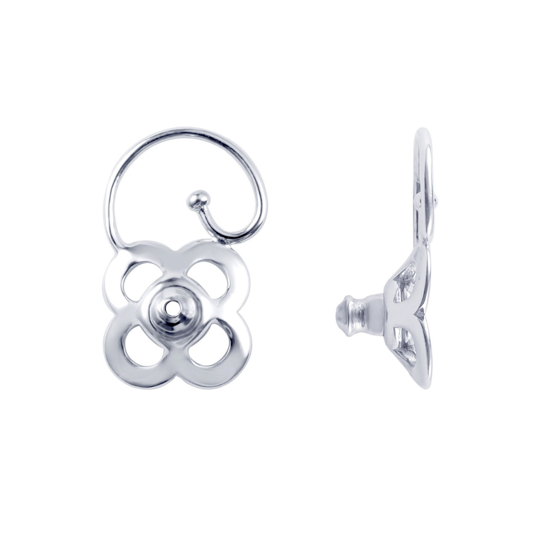 lux clover earring backing 1
