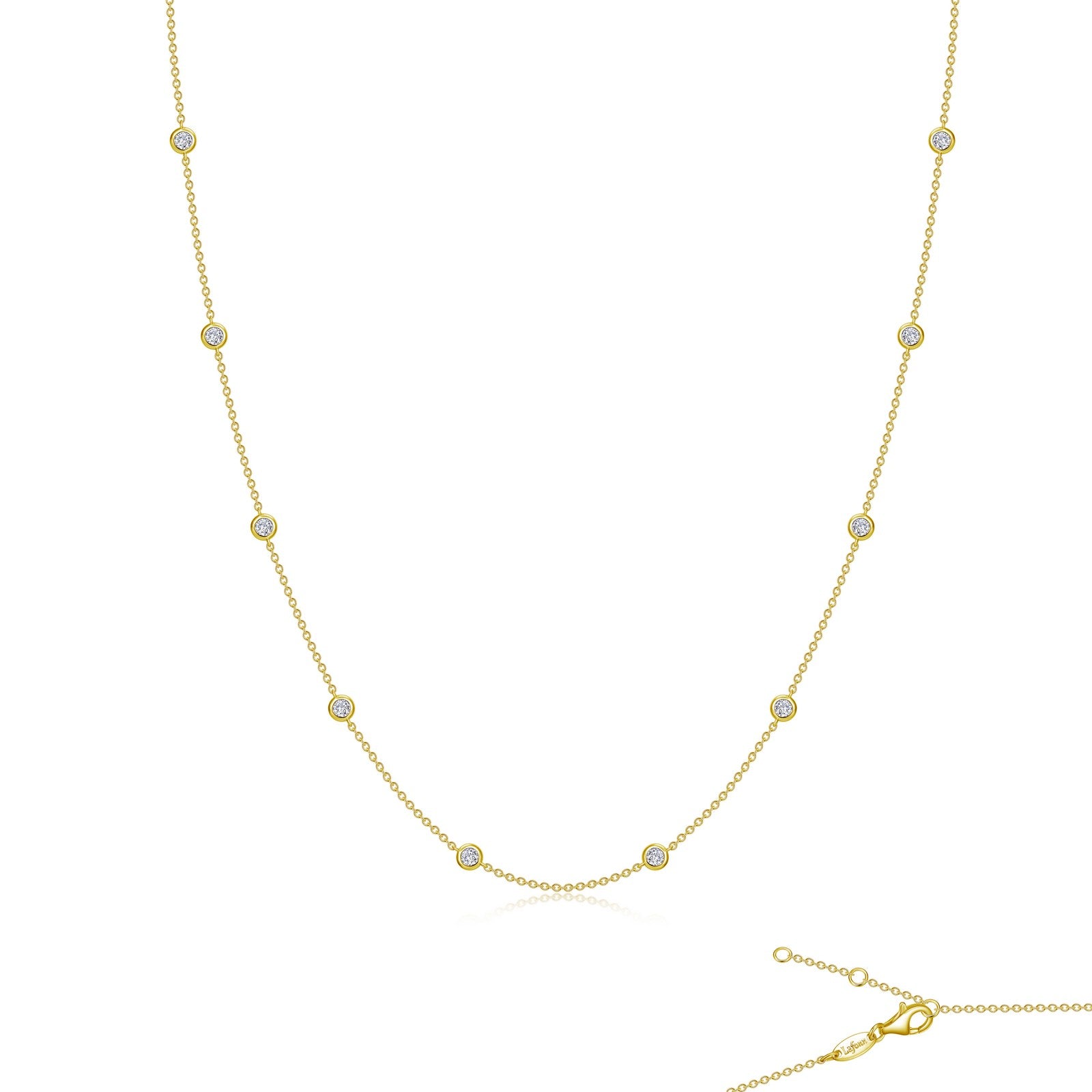 classic station necklace