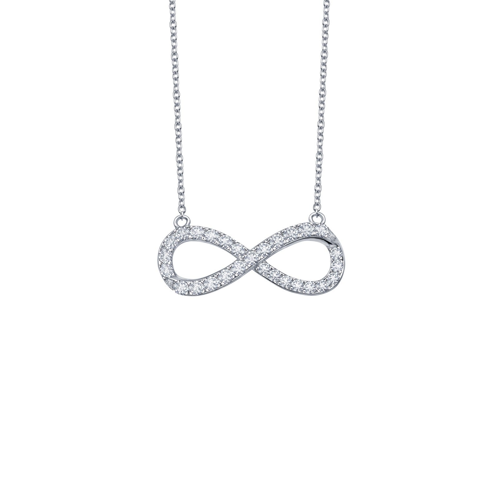 0 33 ctw infinity necklace