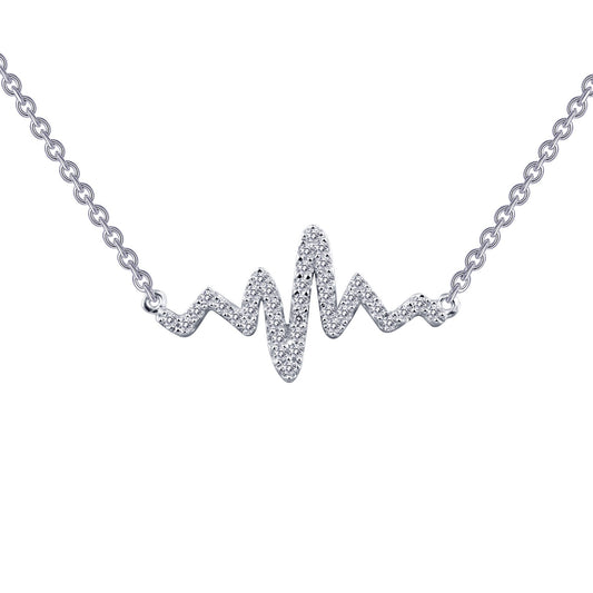 0 39 ctw heartbeat necklace