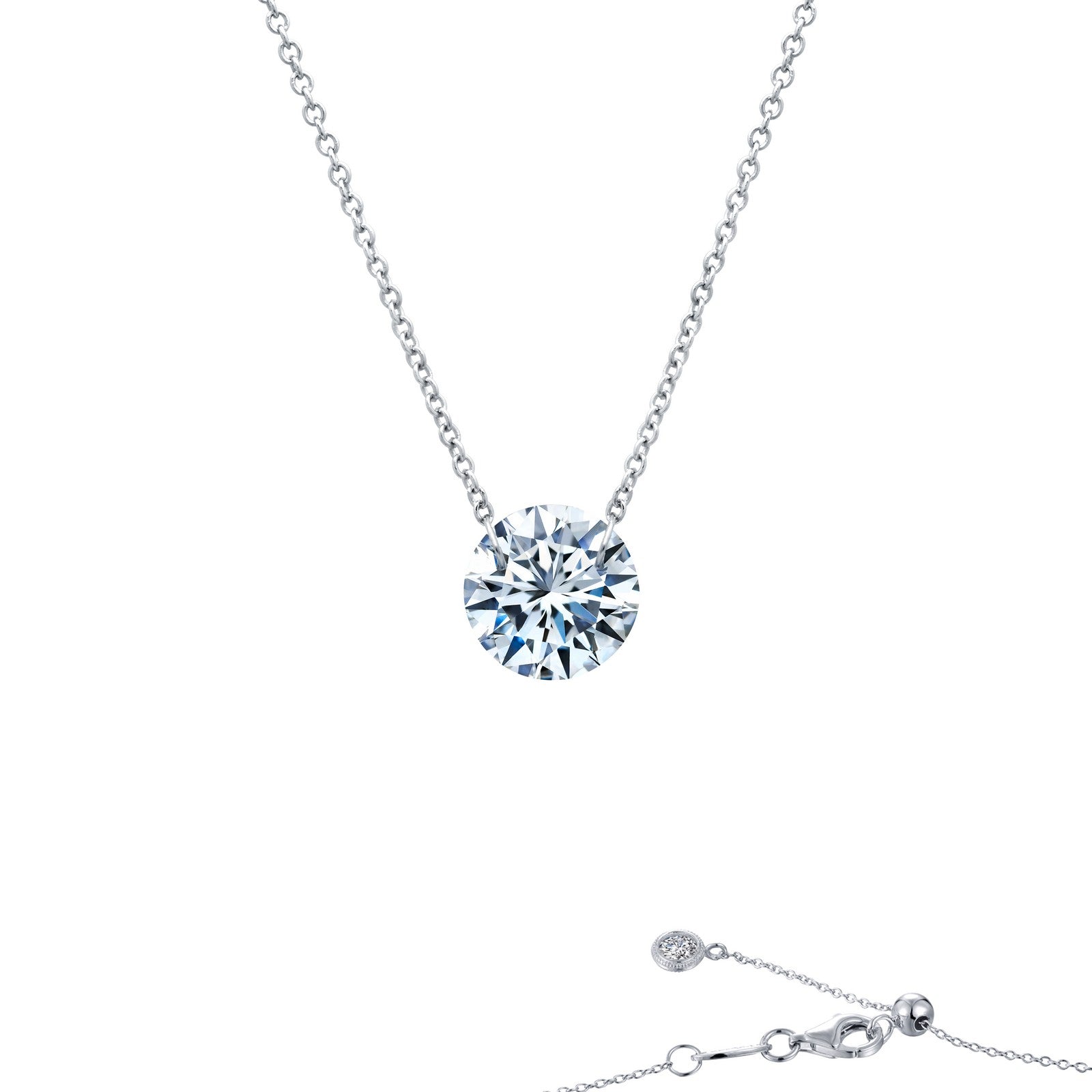 frameless solitaire necklace 4